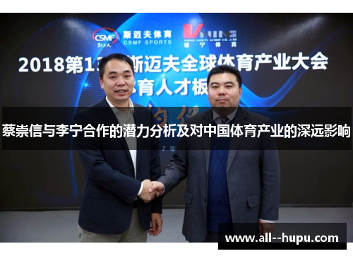 蔡崇信与李宁合作的潜力分析及对中国体育产业的深远影响