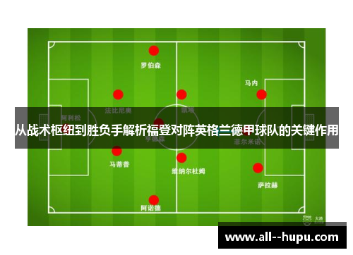 从战术枢纽到胜负手解析福登对阵英格兰德甲球队的关键作用